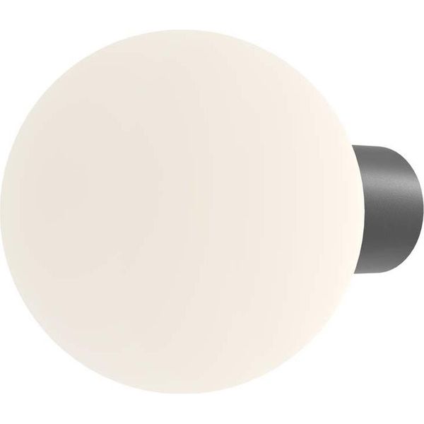 Applique, Parete Di Casa, Nero, 1X Presa E27, Altezza 27 Cm-image