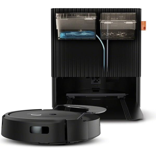 Irobot Roomba Combo 10 Max (X085840) Aspirapolvere Robot Con Funzione Mopping + Stazione Di Aspirazione, Controllo Tramite App-image