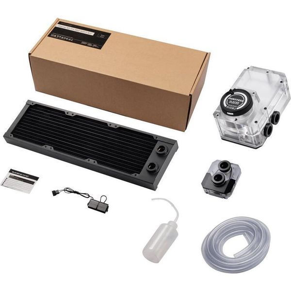 Phanteks Glacier Ez-Fit 360 SOFT-KIT Kit Di Raffreddamento Ad Acqua - Nero-image