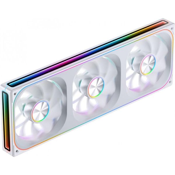 Jonsbo ZA-360 Ventola Per Case A Pale Rovesciate Pwm Argb Da 360 Mm, Bianco-image