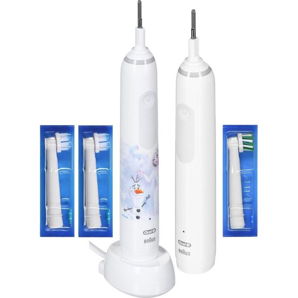 Braun Oral-B Pro 3 3000 Bianco+Oral-B Junior Frozen 8006540784501-image