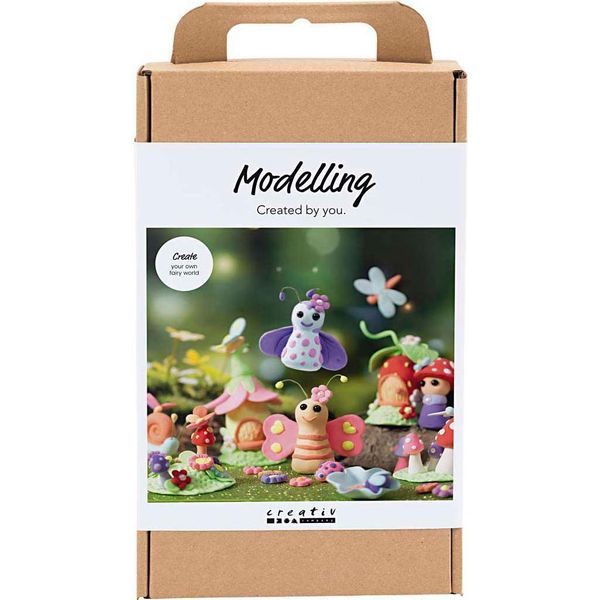 Creativ Company Set Per Modellare I Colori Pastello Degli Elfi - Creative Craft Box-image