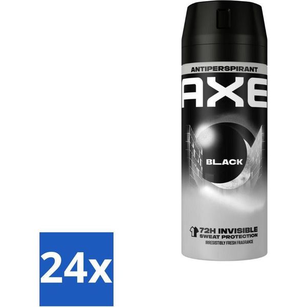 Ax Antitraspirante Spray Nero 150 Ml - Confezione Risparmio - 24 Pezzi-image