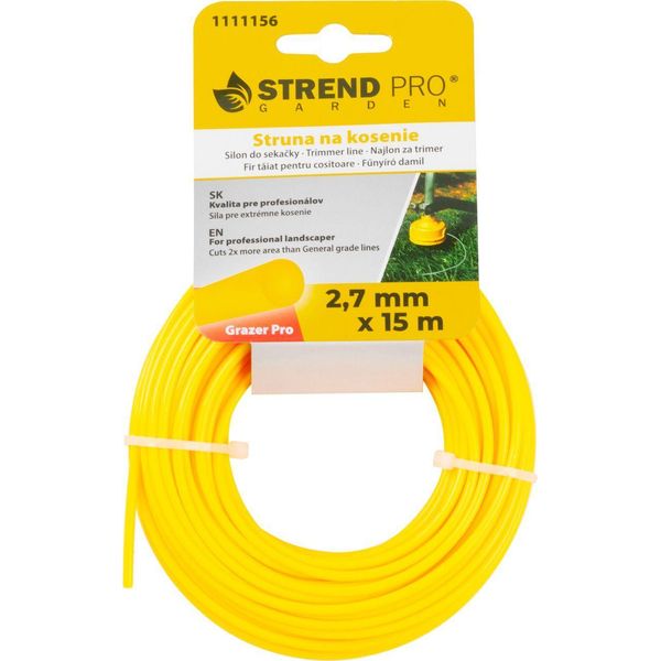 Filo Per Decespugliatore Grazer Pro, 2,7 Mm, L-15 M, Rotondo-image