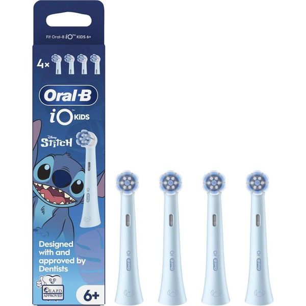 Testine Per Spazzolino Oral-B Io Kids 6+ Disney Stitch - 4 Pz-image
