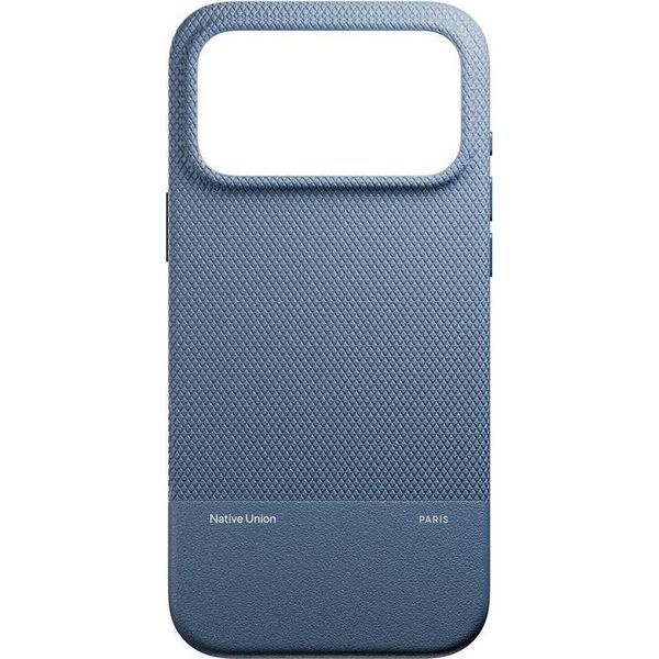 Native Union, Custodia Iphone 17 Pro Max Magsafe Antiurto Texture Reclassic, Blu-image