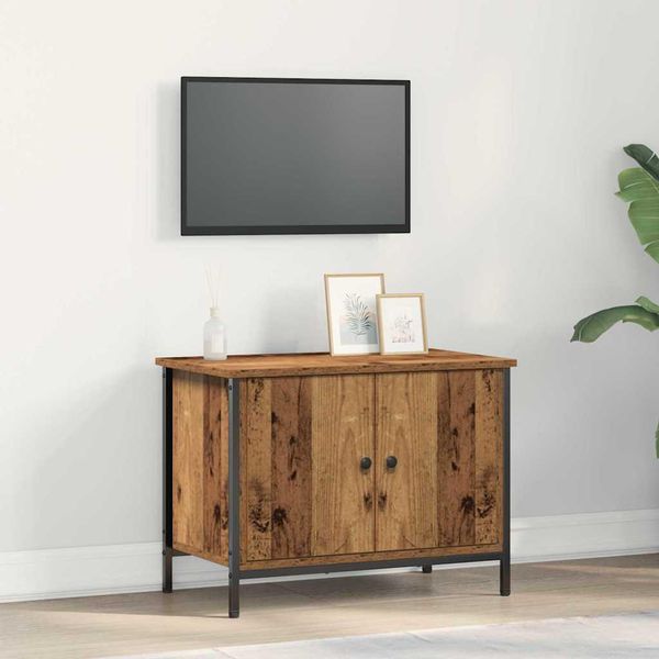 Maison Exclusive - Mobile Tv In Legno Antico 60 X 35 X 45 Cm Materiale Ligneo-image