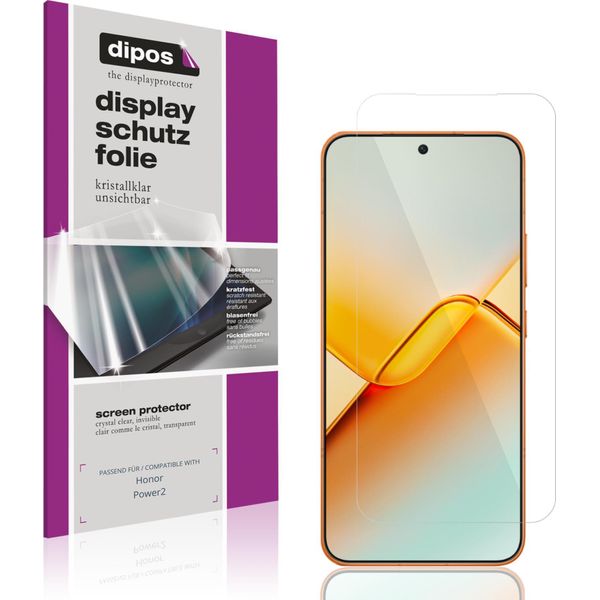4X Pellicola Protettiva Per Honor Power2 Protezione Schermo Claro Display Dipos-image