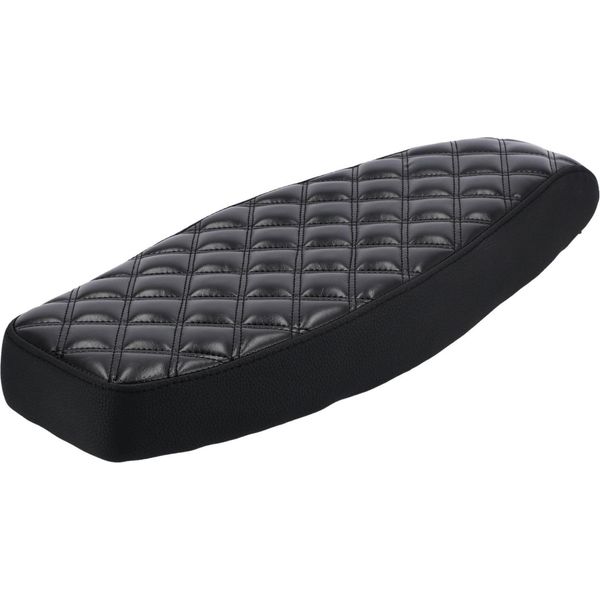 Seduta Tuning "Diamond"" Doppia Cucitura, Nero/Nero - Per Simson S50, S51, S70"-image