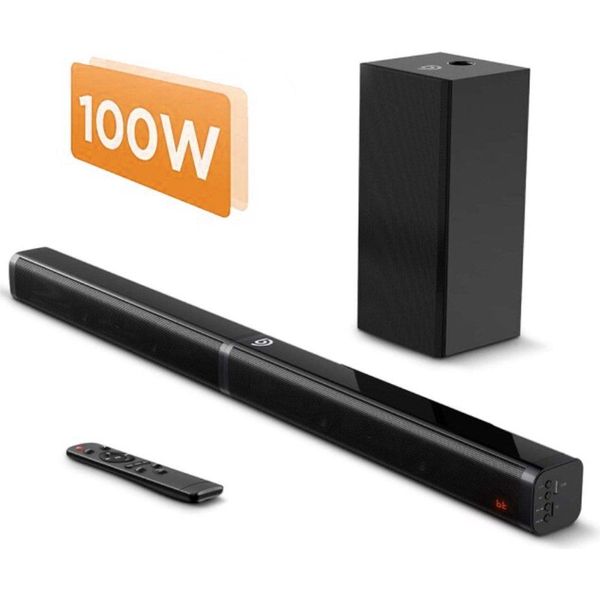 Soundbar Bolt Edge Con Subwoofer – Tv E Pc – Bluetooth – Surround Stereo 3D – Suono Dsp-image