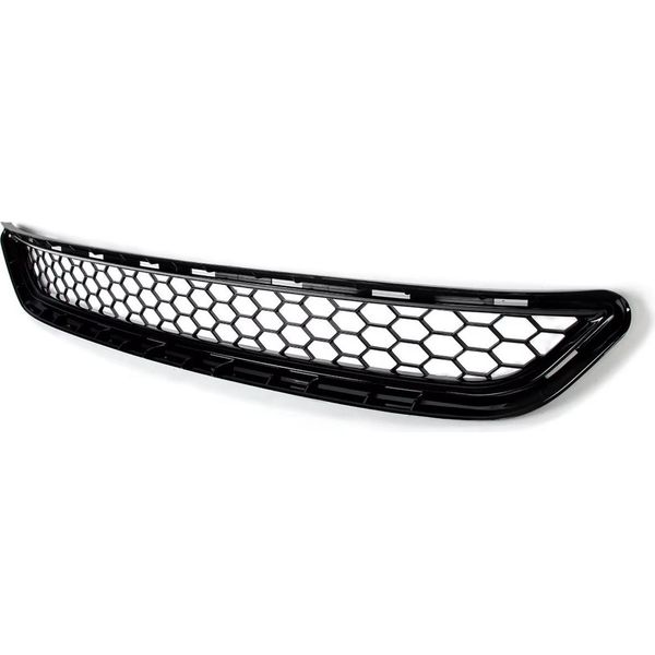 Paraurti Anteriore Inferiore – Motivo A Nido D'ape – Nero Lucido – Per Ford Fiesta (2013-2017) – Accessori Auto-image