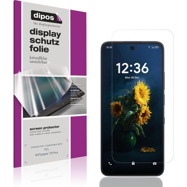 4X Pellicola Protettiva Per Tcl Nxtpaper 70 Pro Protezione Schermo Claro Display Dipos-image