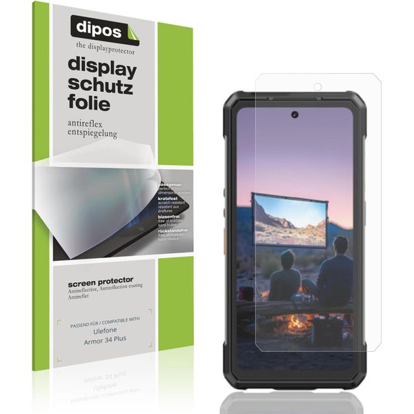 4X Pellicola Protettiva Per Ulefone Armor 34 Plus Protezione Schermo Antiriflesso Dipos-image