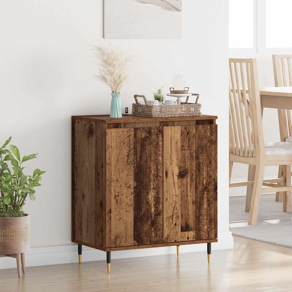 Maison Exclusive - Credenza In Legno Antico 60 X 35 X 70 Cm Materiale Ligneo-image