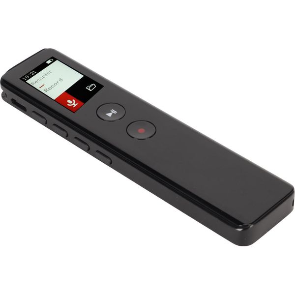 Registratore Vocale Digitale Con Altoparlante Bluetooth 5.0 Riduzione Intelligente Del Rumore Dispositivo Di Registrazione Attivato Dalla Voce Lettore MP3 16 Gb-image