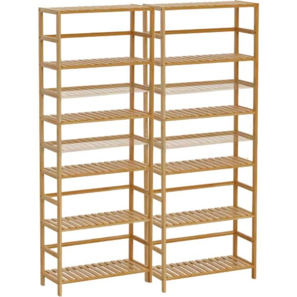 Bolt Edge Scaffale Per Piante In Bambù 161 Cm – Scaffale Per Piante A 6 Ripiani – Tavolo Per Piante Indipendente Per Interni Ed Esterni – Scaffale Per Fiori In Bambù In Stile Retrò-image