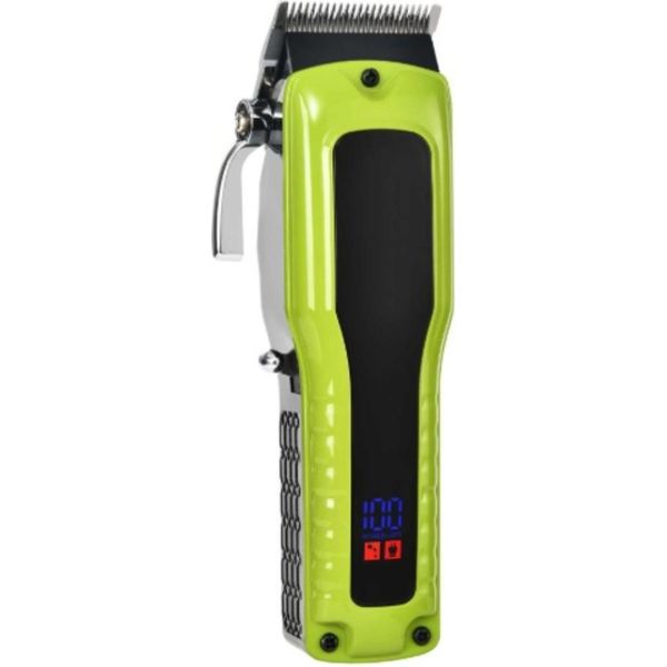 Inf Tagliacapelli Elettrico Professionale - Regolabarba Cordless Per Barbiere Verde-image