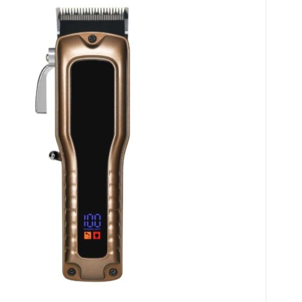 Inf Tagliacapelli Elettrico Professionale - Regolabarba Cordless Per Barbiere Oro-image