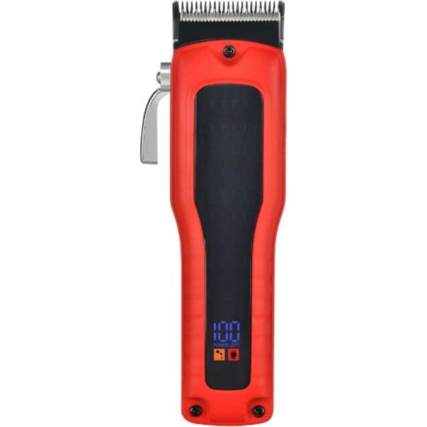 Inf Tagliacapelli Elettrico Professionale - Regolabarba Cordless Per Barbiere Rosso-image