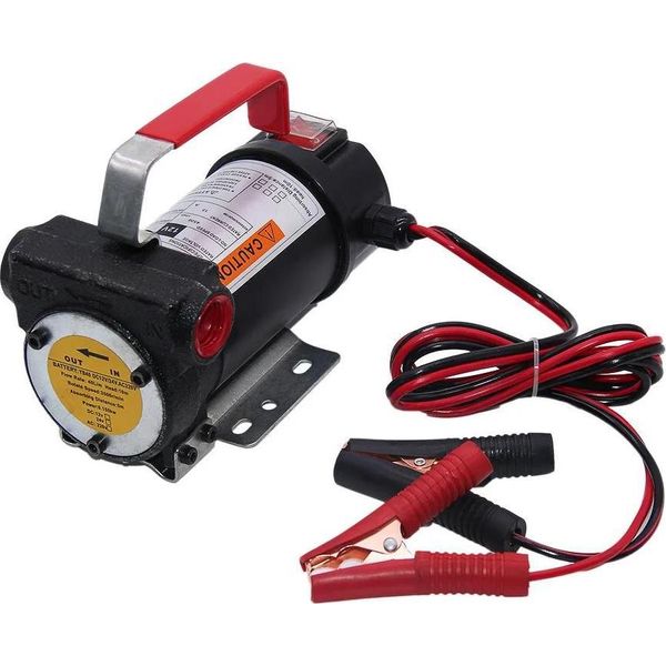 Pompa Diesel - Pompa Elettrica Per Fusti - 12 V 175 W - Autoadescante - 40 L/Min - Per Diesel/Olio-image