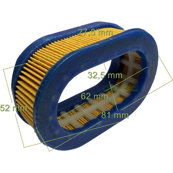 Filtro Aria Per Motosega Greencut Grizzly Makita Worx Powertec Garden Ryobi 45Cc-image