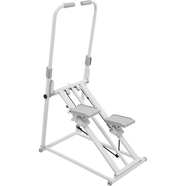 Stepper / Stepper Per Scale - Regolabile Su 3 Livelli - Portata Massima 100 Kg - Silenzioso 20-30 Db - Allenamento Per Gambe E Cardio - Autoportante - Bianco-image