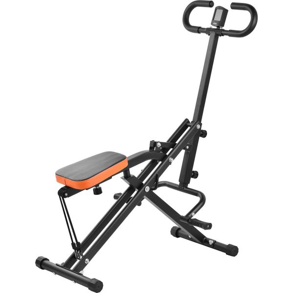 Attrezzo Per Squat - Squat Assist Trainer - Pieghevole - Montaggio Rapido - Resistenza Regolabile - Per Allenamento Della Forza - Allenamento Core - Fitness A Casa-image