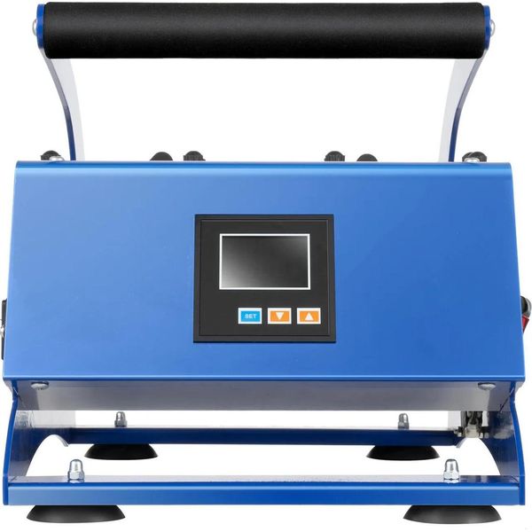 Pressa Per Tazze E Bicchieri - Pressa A Sublimazione 6 In 1 - 500 W - Regolatore Digitale Di Temperatura E Timer - Per Tazze E Bottiglie - Trasferimento Termico-image