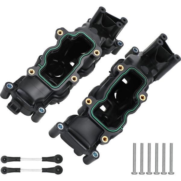 2X Collettore Di Aspirazione Sinistro Destro Per Audi A4 A5 A6 2.7L Vw Touareg 3.0L 059129712CA-image