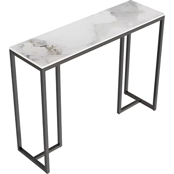 Emerald Consolle – Tavolino – Tavolino Da Parete – Tavolino Ausiliario – 100 Cm – Effetto Marmo-image