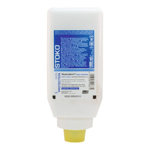 S.C. Johnson Hautschutzcreme Stokoderm Aqua Sensitive, Inhalt: 1000A Ml ; Stockhausen (24666)-image