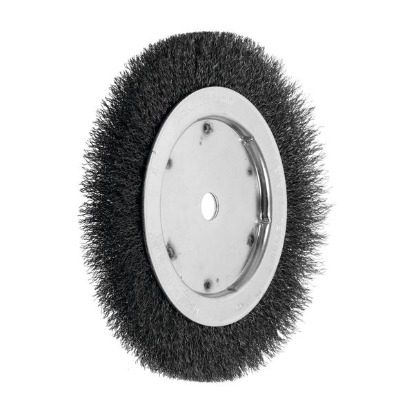 Lessmann Einreihige RundbüRste Stahldraht 0,30 Mm, BüRsten-⌀XbüRstenbreite: 200X16 Mm (360161)-image