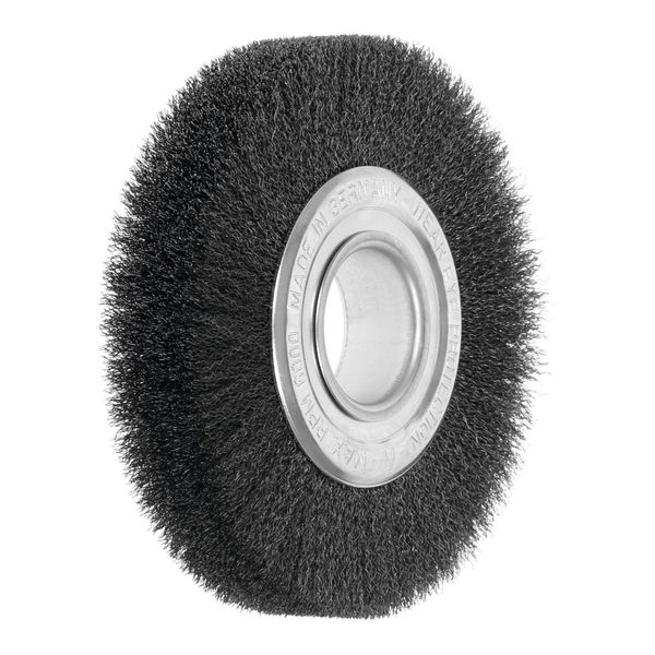 Lessmann Draht-RundbüRste Stahldraht 0,20 Mm, BüRsten-⌀Xbesatzbreite: 150X22 Mm (344142)-image
