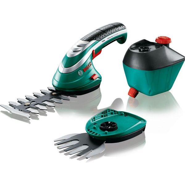 Bosch Isio Forbici Per Erba A Batteria Da 8 Cm 3,6 V Agli Ioni Di Litio (Li-Ion) Nero, Verde-image
