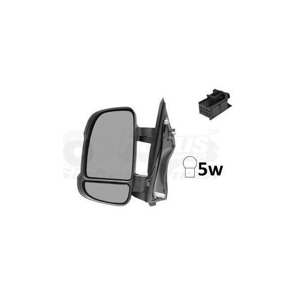 Specchio Esterno Citroen Jumper, Fiat Ducato, Peugeot Boxer 04.06- Le-image