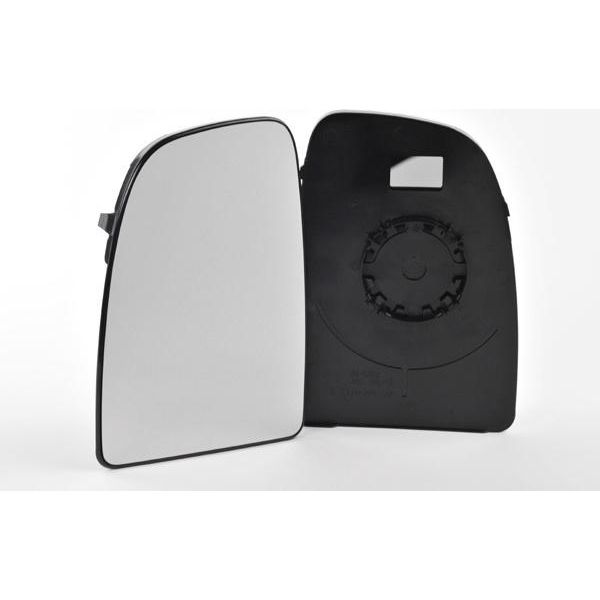 Johns, Vetro Di Ricambio Dello Specchietto In Alto A Sinistra Per Opel Movano C U9 12/21- Con Piastra Di Supporto-image
