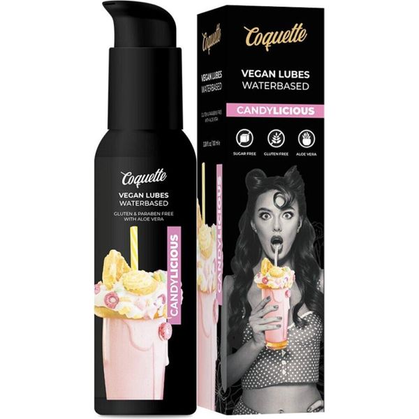 Coquette Candylicious Lubrificante Vegano Esperienza Premium 100Ml-image