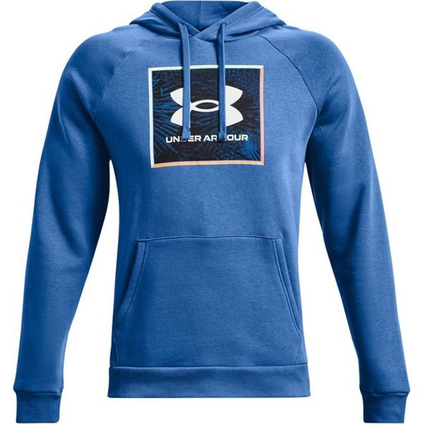 Under Armour Felpe Rival Fleece Graphic Hoodie, 1370349474, Taglia: 193-image