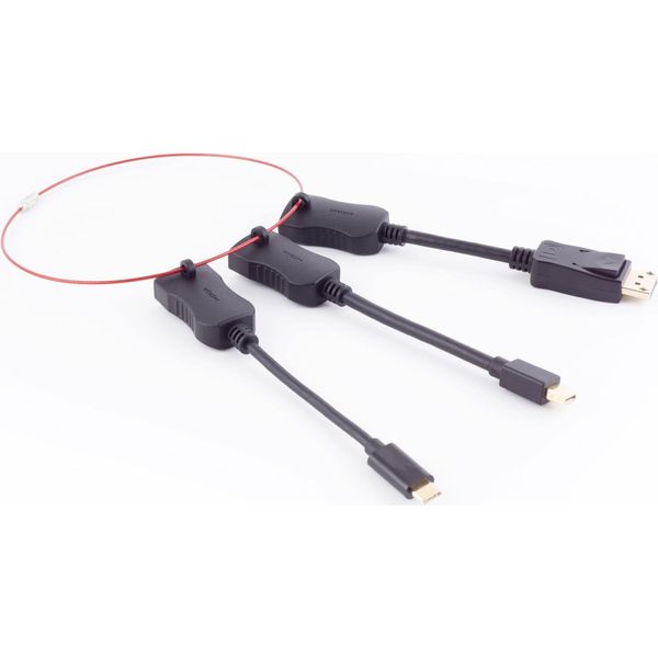 Shiverpeaks Set Di Adattatori HDMI-A, Displayport/ Mini Displayport/ USB-C Stecker, 4K60Hz (BS10-01020)-image