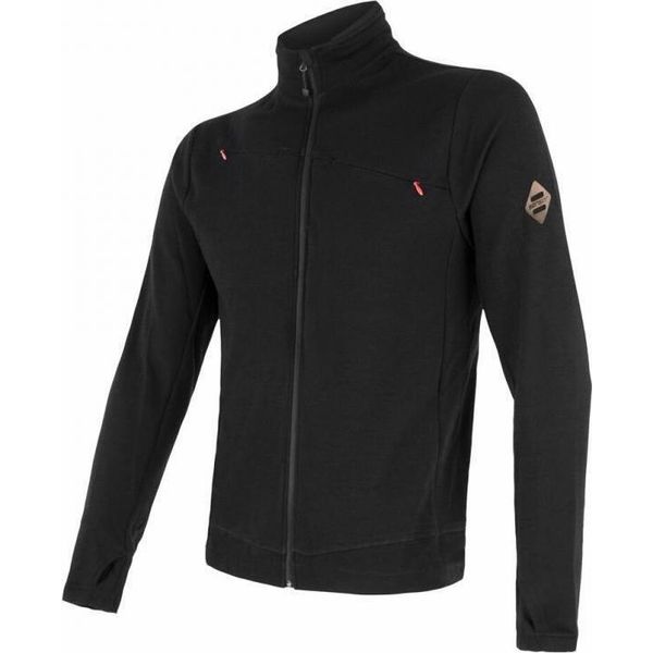 Felpa Sensor Merino Upper Celozip Uomo Nero Taglia M-image