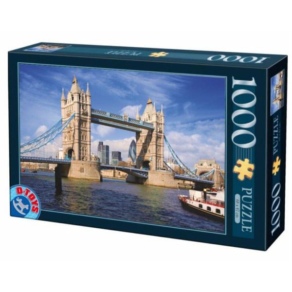 D-TOYS Puzzle Ponte Della Torre, Londra 1000 Pezzi-image