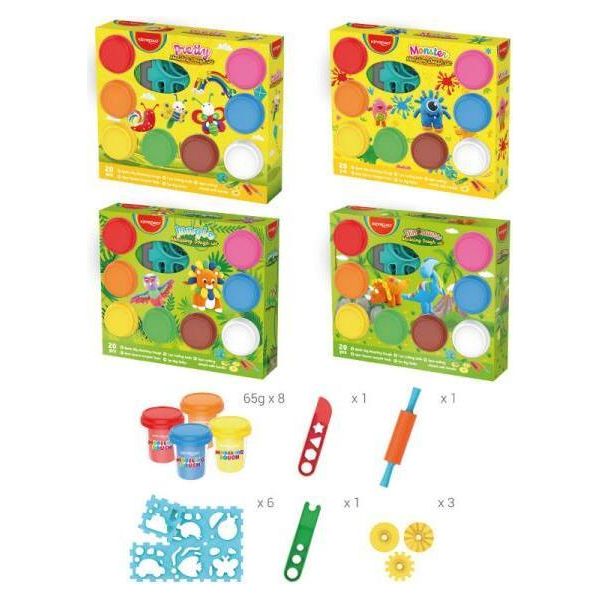 Ciastolina 65G X 8 Colori + Accessori Keyroad Mix Prezzo Per 1Pc-image