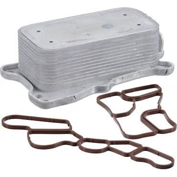 Radiatore Dell'olio 12 Alette 140 X 73 Mm Pierburg Per MERCEDES-BENZ Classe C, Tra Le Altre-image