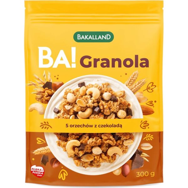 Bakalland Ba! Granola 5 Noci 300 G-image