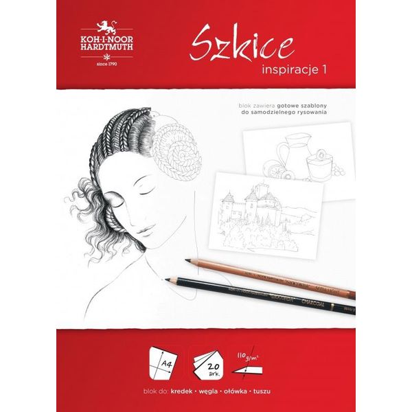 Blocco Inspirations - Schizzi A4/20 Fogli 110G-image