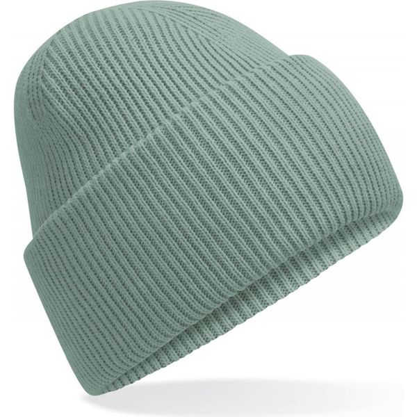 Beechfield B385R | Classic Engineered Deep Cuffed Beanie - Farbe: Dusty Green - GrößE: Taglia Unica-image