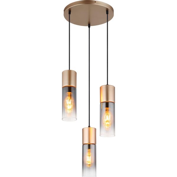 Globo Illuminazione Lampada A Sospensione Annika Dh 34X150 Cm Beige Lampada A Sospensione-image