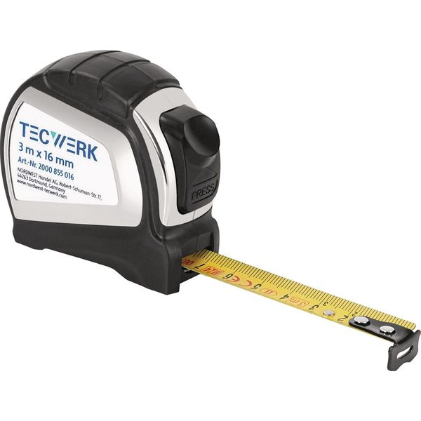 Metro A Nastro Tascabile Lunghezza 5 M Larghezza 19 Mm Mm/Cm Eg Ii 2K Automatico-image