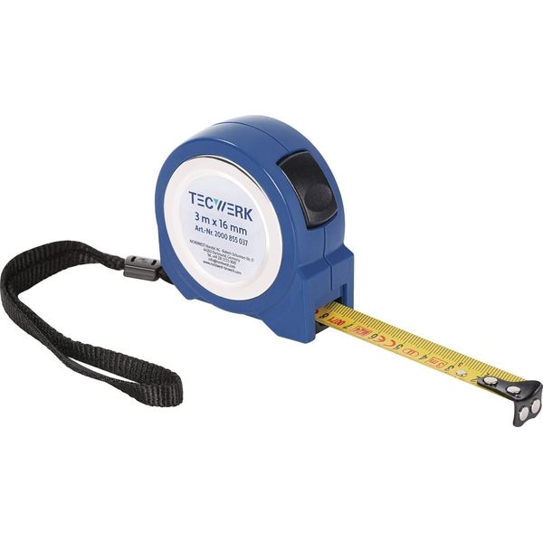 Metro Tascabile Lunghezza 8 M Larghezza 25 Mm Mm/Cm Eg Ii Abs Autobloccante-image