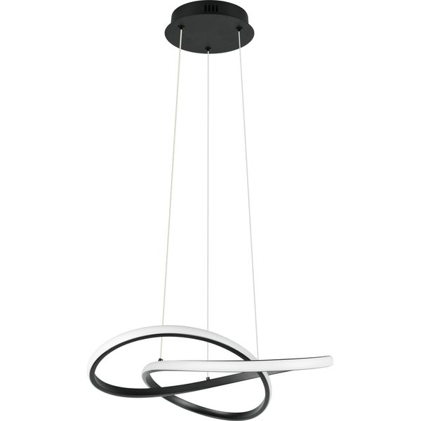 Lampada A Sospensione Reality Led Mansa Dh 50X150 Cm Nera-image